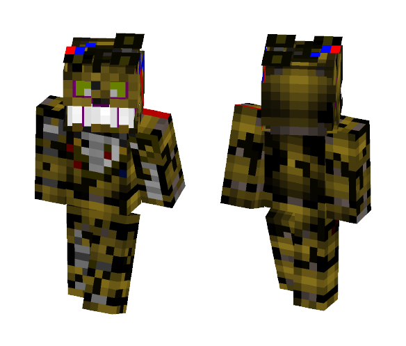 Nightmare Springtrap - Male Minecraft Skins - image 1