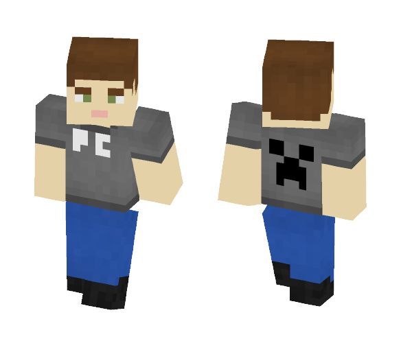 Sssyntax skin remake - Male Minecraft Skins - image 1