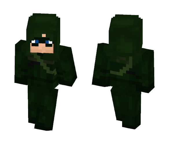 Green Arrow (Arrowverse) (1.8) - Male Minecraft Skins - image 1