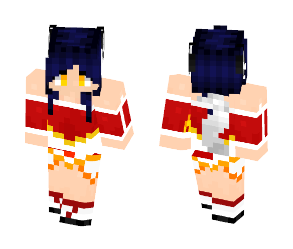 League Of Legends Ahri - Female Minecraft Skins - image 1