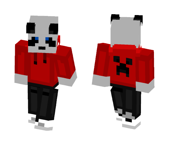 Pandaaa - Male Minecraft Skins - image 1