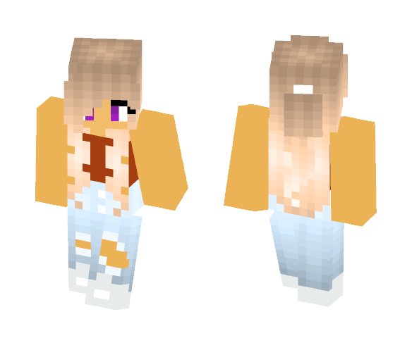 Crystal girl for the summer - Girl Minecraft Skins - image 1