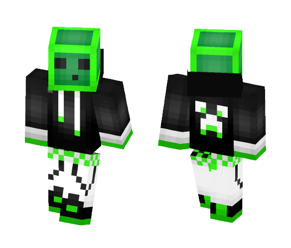 Slime Swag - Male Minecraft Skins - image 1