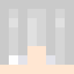 Download Free White hair grey cardigan Skin for Minecraft image 3 White hair grey cardigan - Male Minecraft Skins - image 3