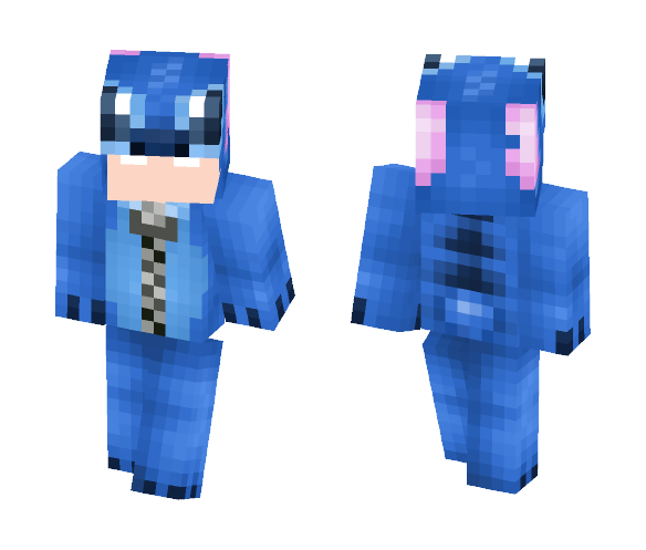 aliwee12 in stitch onesie - Male Minecraft Skins - image 1
