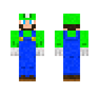Super Mario Bros.: Luigi - Male Minecraft Skins - image 2