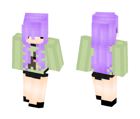 Chibi Sweater - Female Minecraft Skins - image 1