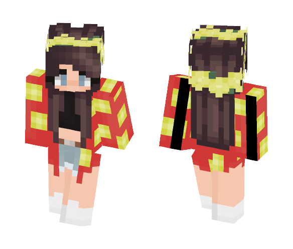 Hawaiian Sunset - Female Minecraft Skins - image 1