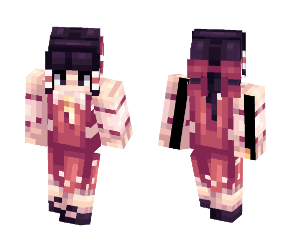 Reimu Hakurei (Windows canon) - Female Minecraft Skins - image 1