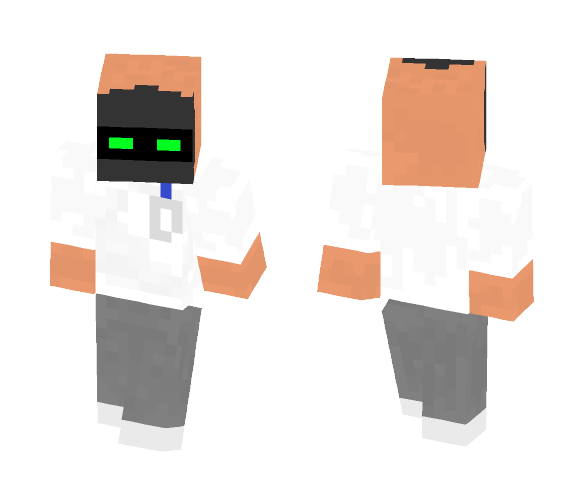 Mad Scientist - Male Minecraft Skins - image 1