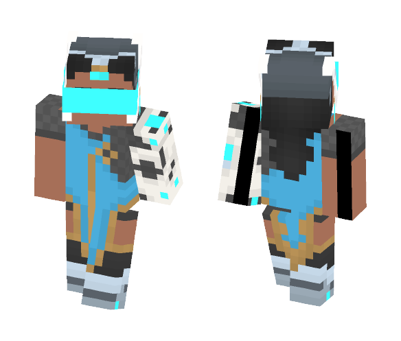 Symmetra (Overwatch) - Male Minecraft Skins - image 1