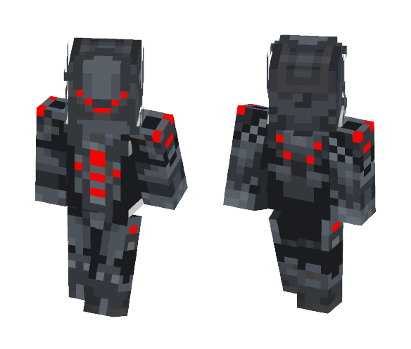 Fire Genji (Fan Made) - Male Minecraft Skins - image 1