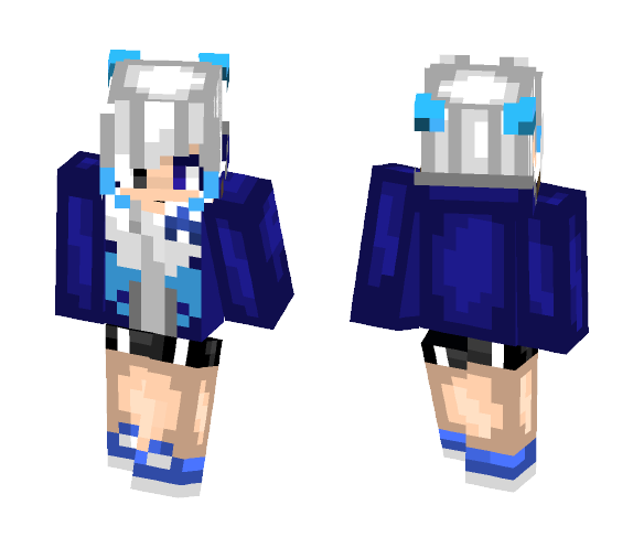 Sans Girl - Undertale - Girl Minecraft Skins - image 1