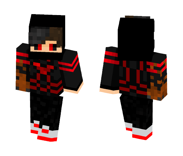 Download Free Demon Boy Skin for Minecraft image 1 Demon Boy - Boy Minecraft Skins - image 1