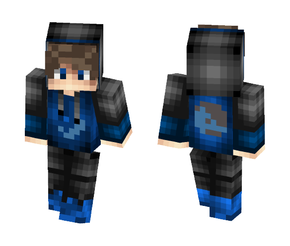 Download Free Nike Golden State Warriors Hoodie Skin for Minecraft image 1 Nike Golden State Warriors Hoodie - Male Minecraft Skins - image 1