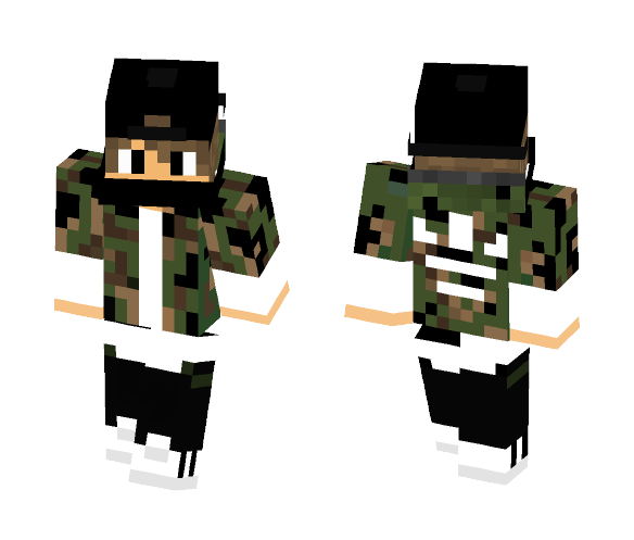 Cool Adidas Boy - Boy Minecraft Skins - image 1