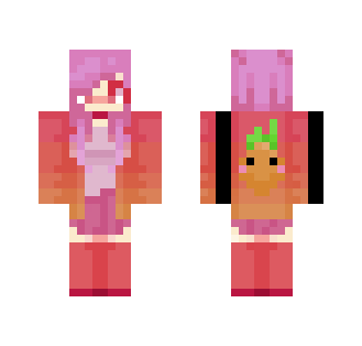 Sunset Pineapple - Female Minecraft Skins - image 2