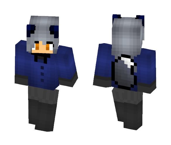 Kemono Friends - Silver Fox - Female Minecraft Skins - image 1