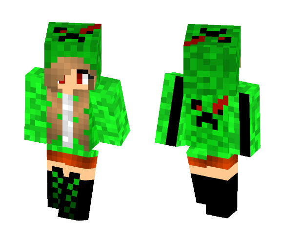 Creeper-ish| Meow ;3 - Female Minecraft Skins - image 1