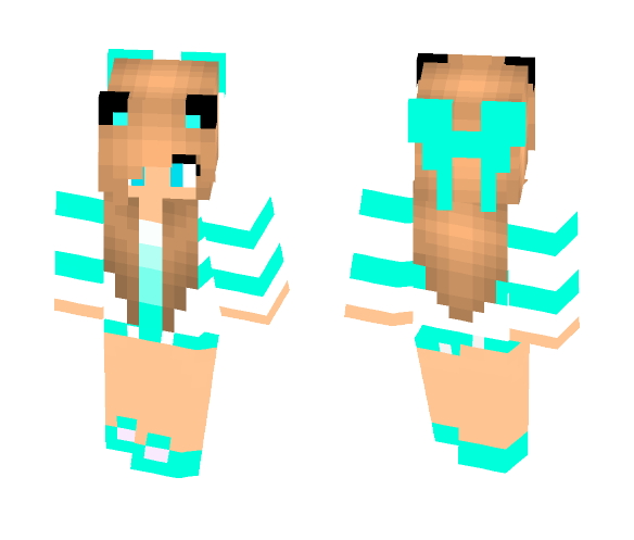 Download Free FruitCake v2 Skin for Minecraft image 1 FruitCake v2 - Female Minecraft Skins - image 1