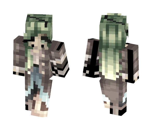 Queen Of the Sunken - Female Minecraft Skins - image 1