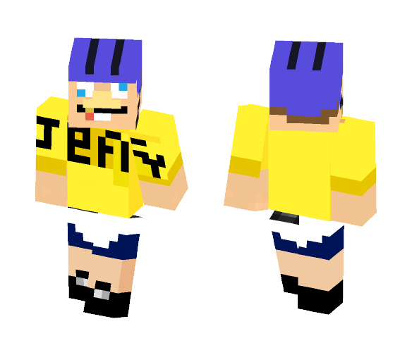 SML Jeffy - SuperMarioLogan - Male Minecraft Skins - image 1