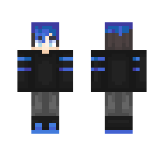 Blue hair