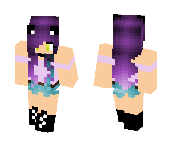 Cat Girl (Meif'wa) - Cat Minecraft Skins - image 1