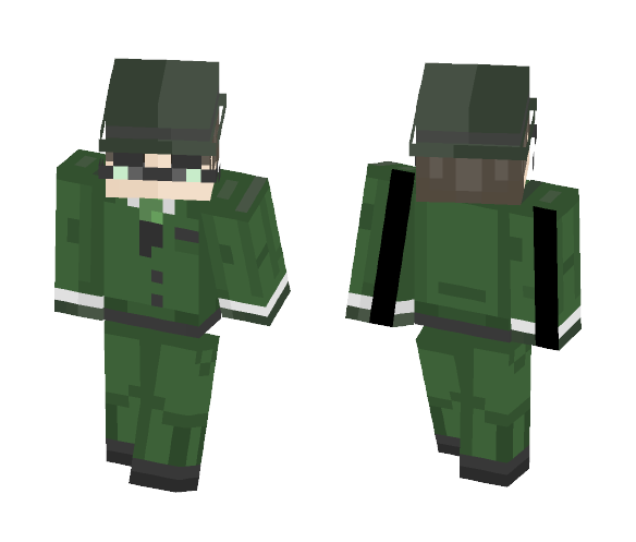 The Riddler - Gotham - Male Minecraft Skins - image 1