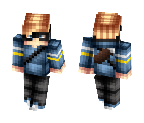 Nerd Warrior - Male Minecraft Skins - image 1