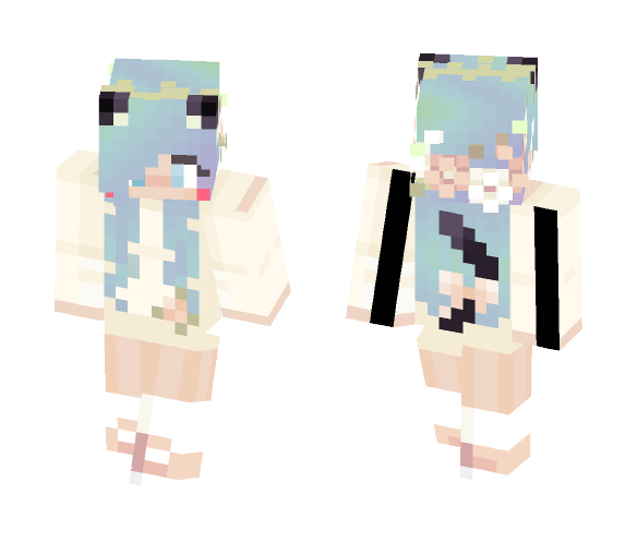 Pastel Girl - Girl Minecraft Skins - image 1