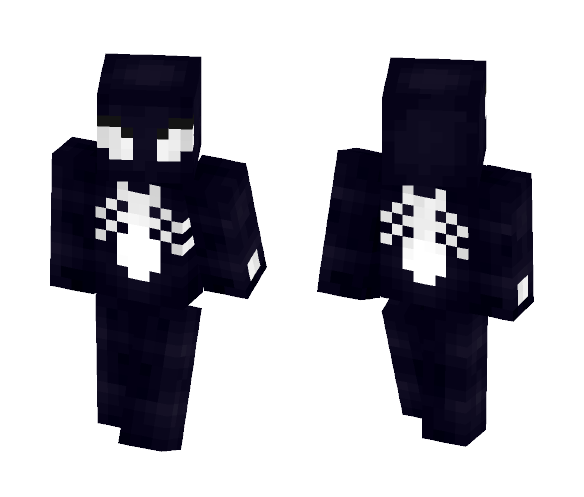 Spider-Man (Symbiote) - Comics Minecraft Skins - image 1