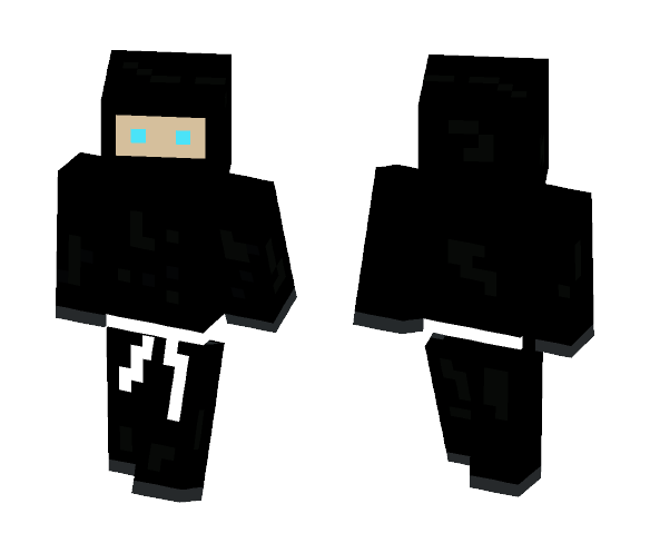 Download Free Ninja of the Shadow Skin for Minecraft image 1 Ninja of the Shadow - Male Minecraft Skins - image 1
