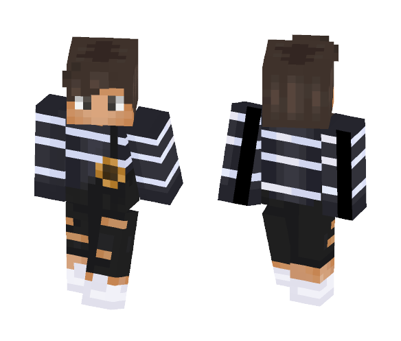 Overalls Boy -Georgee - Boy Minecraft Skins - image 1