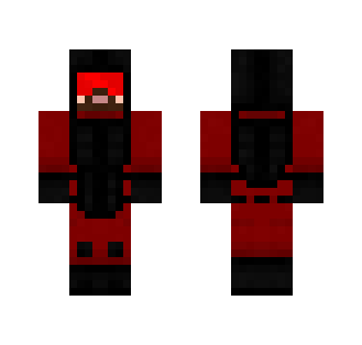 Red Sci-Fi Trooper with Armor - Male Minecraft Skins - image 2