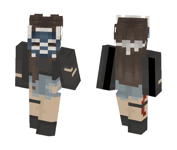 bLuE sPiRIt? - Female Minecraft Skins - image 1