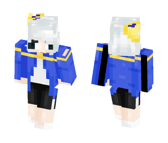 Download Free Storyshift - Sans Girl Skin for Minecraft image 1 Storyshift - Sans Girl - Girl Minecraft Skins - image 1