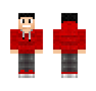 Red Music fanatic - Male Minecraft Skins - image 2
