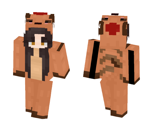 Timon Onesie - Girl Version - Girl Minecraft Skins - image 1