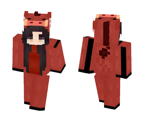 Pumbaa Onesie - Girl Version - Girl Minecraft Skins - image 1