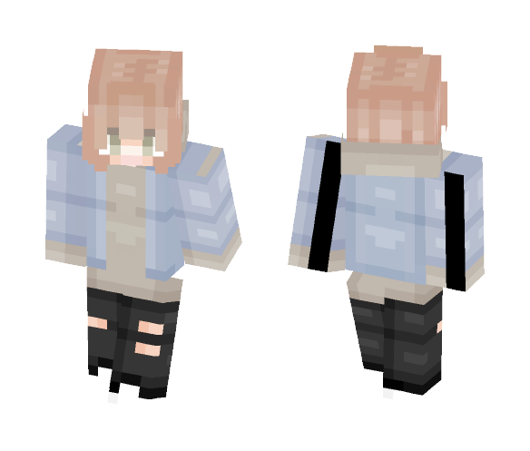 Street Boy /long hair - Boy Minecraft Skins - image 1