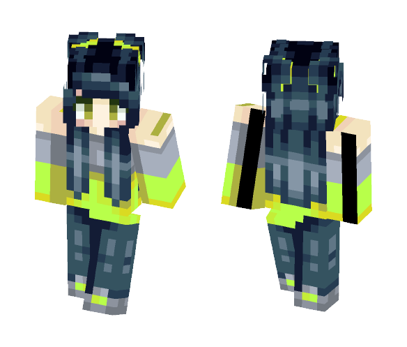 Download Free ♦ Atomic ♦ Skin for Minecraft image 1 ♦ Atomic ♦ - Female Minecraft Skins - image 1