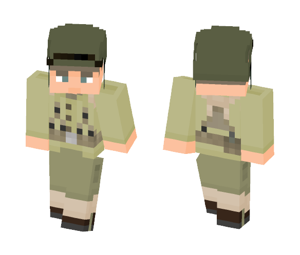WW2 U.S. Army - Male Minecraft Skins - image 1