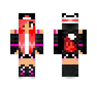 Red head girl gamer