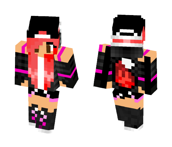 Red head girl gamer - Girl Minecraft Skins - image 1