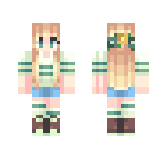Sunny Flowers - Female Minecraft Skins - image 2