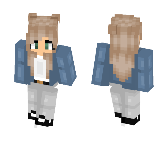 it's simple. - Female Minecraft Skins - image 1