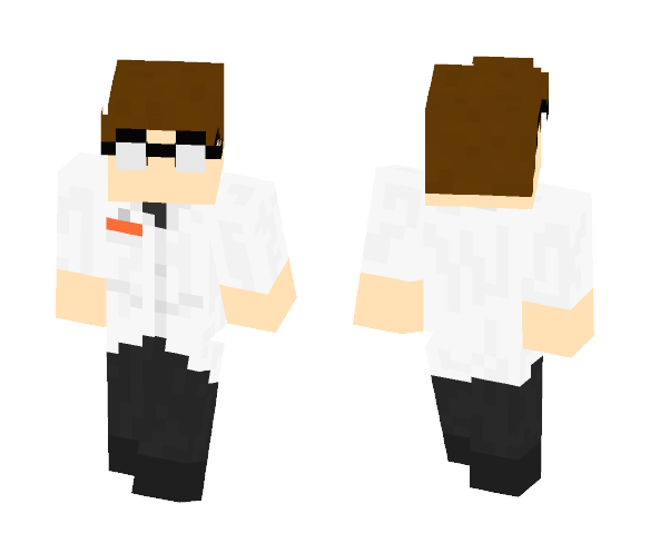 Senior Researcher Handler - SCP - Male Minecraft Skins - image 1