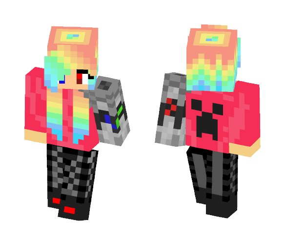 Fix Youtber girl - Girl Minecraft Skins - image 1