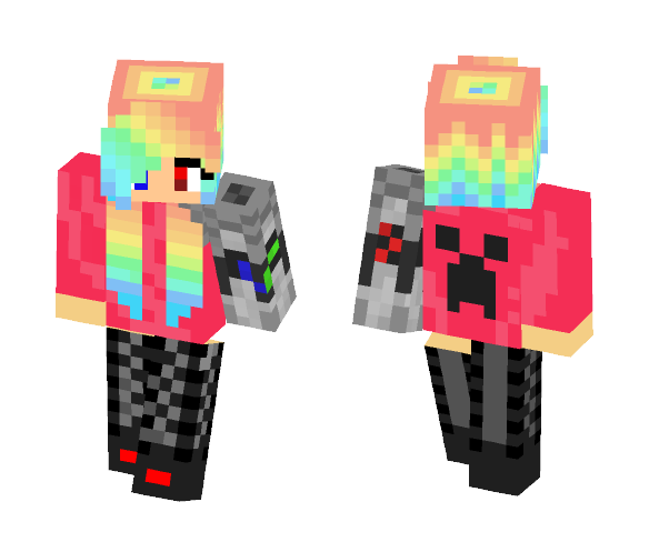 youtuber girl - Girl Minecraft Skins - image 1